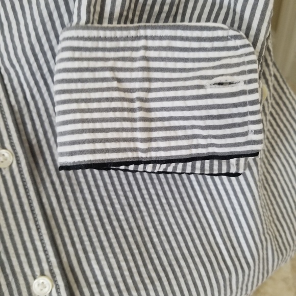 Seersucker Riley button down shirt - Picture 2 of 3